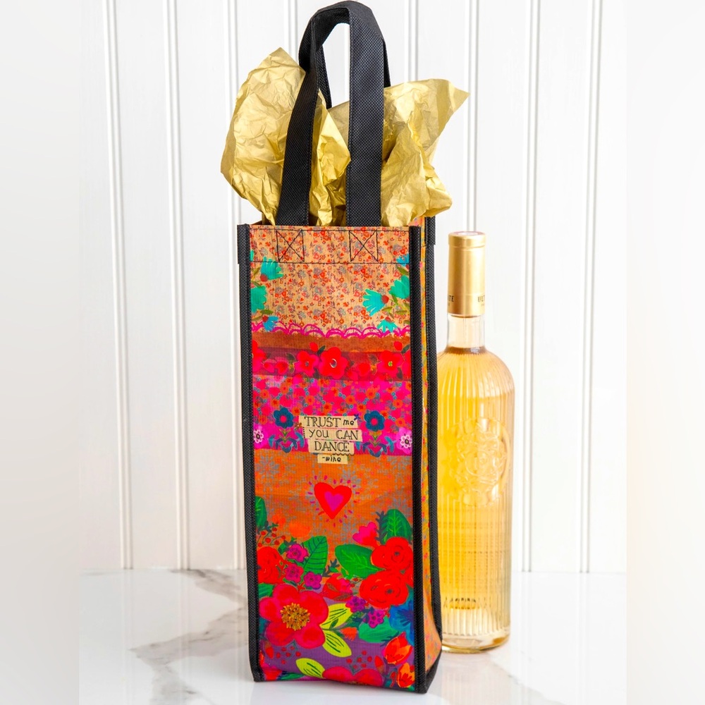 Natural life wine tote
